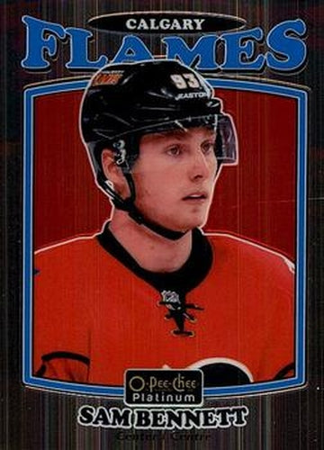#R-35 Sam Bennett - Calgary Flames - 2016-17 O-Pee-Chee Platinum - Retro Hockey