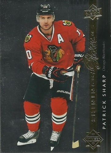 #SS-35 Patrick Sharp - Chicago Blackhawks - 2014-15 Upper Deck - Shining Stars Hockey