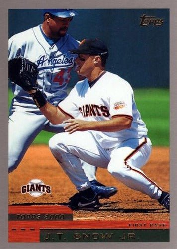 #35 J.T. Snow Jr. - San Francisco Giants - 2000 Topps Baseball