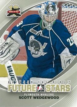 #35 Scott Wedgewood - Plymouth Whalers - 2011-12 In The Game Between The Pipes Hockey