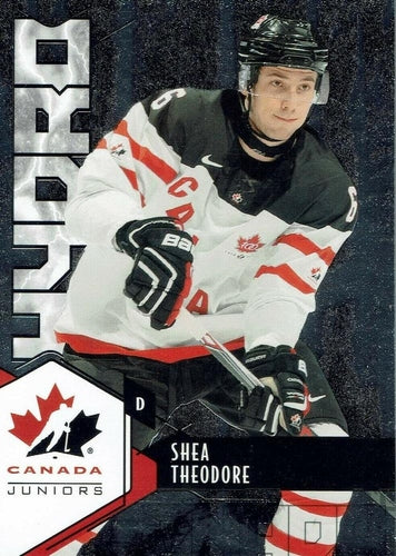 #H-35 Shea Theodore - Canada - 2015 Upper Deck Team Canada Juniors - Hydro Hockey