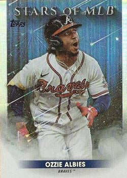 #SMLB-35 Ozzie Albies - Atlanta Braves - 2022 Topps - Stars of MLB Baseball