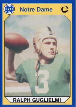 #35 Ralph Guglielmi - Notre Dame Fighting Irish - 1990 Collegiate Collection Notre Dame Football