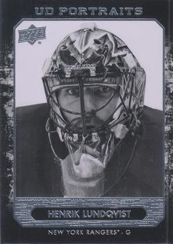 #P-35 Henrik Lundqvist - New York Rangers - 2014-15 Upper Deck - UD Portraits Hockey