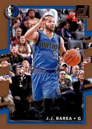 #35 J.J. Barea - Dallas Mavericks - 2017-18 Donruss Basketball