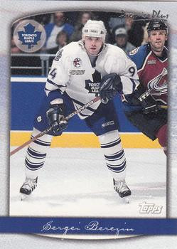 #35 Sergei Berezin - Toronto Maple Leafs - 1999-00 Topps Premier Plus Hockey