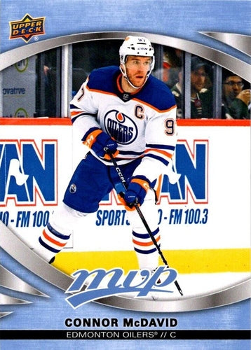 #35 Connor McDavid - Edmonton Oilers - 2023-24 Upper Deck MVP - Ice Battles Hockey
