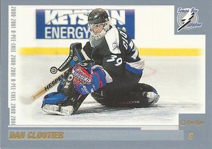 #35 Dan Cloutier - Tampa Bay Lightning - 2000-01 O-Pee-Chee Hockey