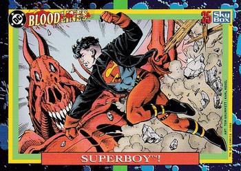 #35 Superboy! - 1993 SkyBox DC Comics Bloodlines