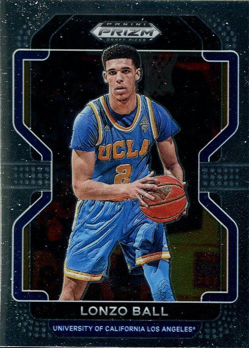 #35 Lonzo Ball - UCLA Bruins - 2022 Panini Prizm Draft Picks Basketball