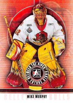 #35 Mike Murphy - Belleville Bulls - 2008-09 In The Game Between The Pipes Hockey