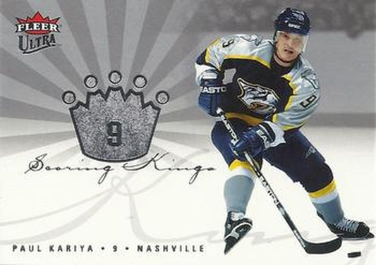 #SK35 Paul Kariya - Nashville Predators - 2005-06 Ultra - Scoring Kings Hockey