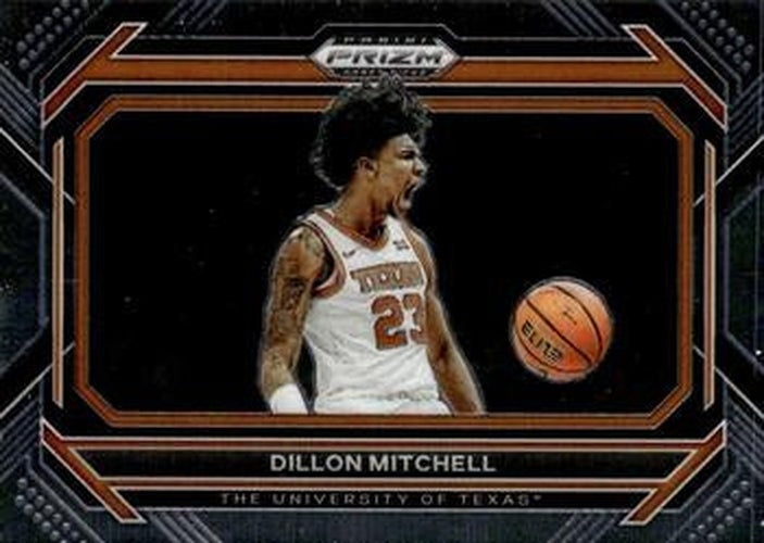 #35b Dillon Mitchell - Texas Longhorns - 2023 Panini Prizm Draft Picks Basketball