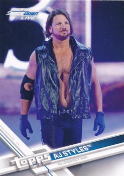 #35a AJ Styles - 2017 Topps WWE Wrestling