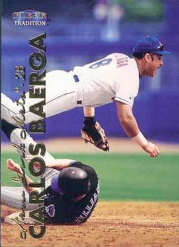 #360 Carlos Baerga - New York Mets - 1999 Fleer Tradition Baseball