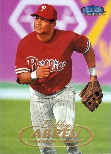 #360 Bobby Abreu - Philadelphia Phillies - 1998 Fleer Tradition Baseball