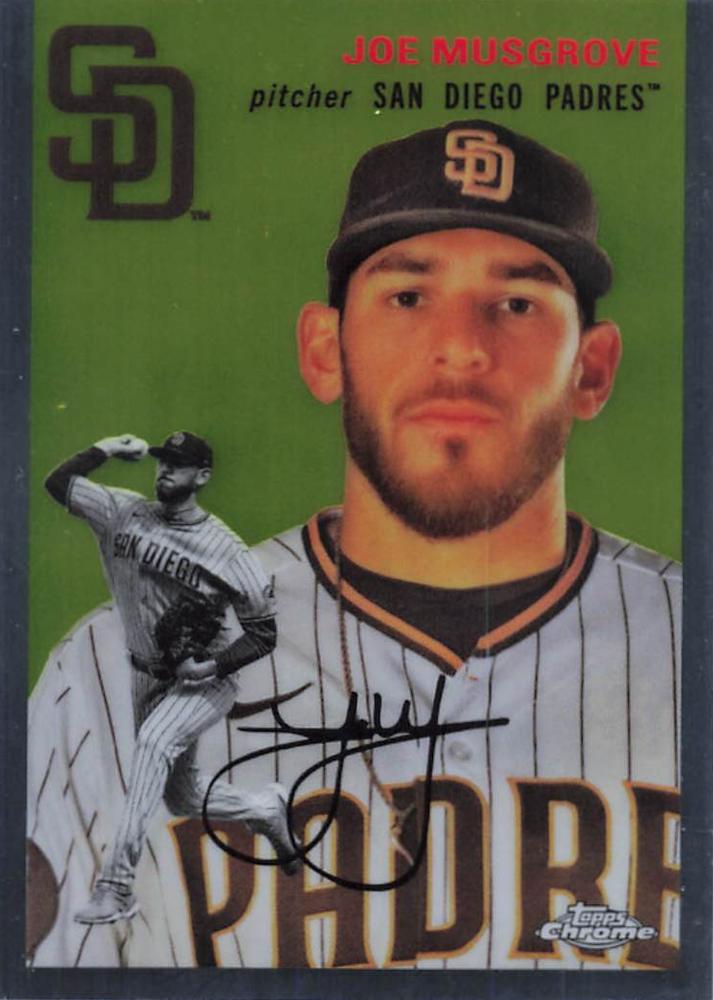 #360 Joe Musgrove - San Diego Padres - 2023 Topps Chrome Platinum Anniversary Baseball