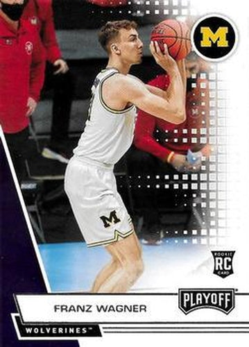 #360 Franz Wagner - Michigan Wolverines - 2021 Panini Chronicles Draft Picks Basketball