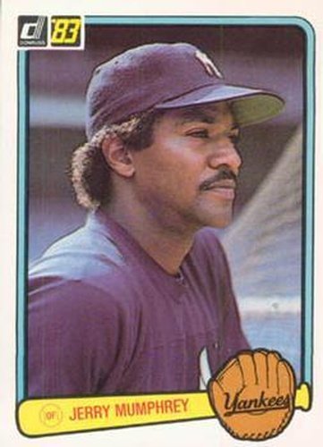 #360 Jerry Mumphrey - New York Yankees - 1983 Donruss Baseball