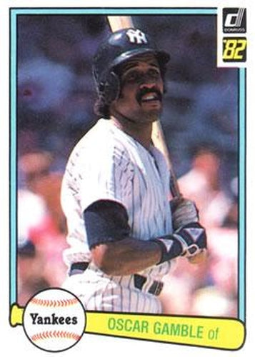 #360 Oscar Gamble - New York Yankees - 1982 Donruss Baseball