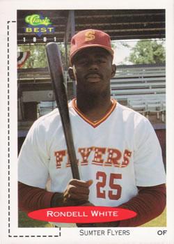#360 Rondell White - Sumter Flyers - 1991 Classic Best Baseball