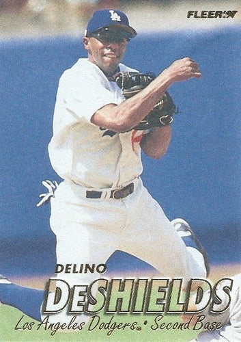 #360 Delino DeShields - Los Angeles Dodgers - 1997 Fleer Baseball