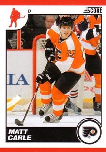 #361 Matt Carle - Philadelphia Flyers - 2010-11 Score Hockey