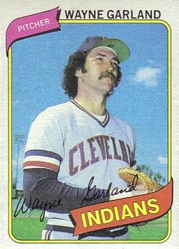 #361 Wayne Garland - Cleveland Indians - 1980 Topps Baseball