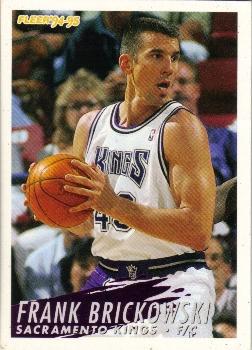 #361 Frank Brickowski - Sacramento Kings - 1994-95 Fleer Basketball