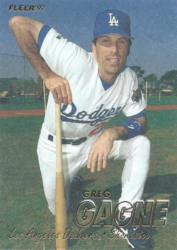 #361 Greg Gagne - Los Angeles Dodgers - 1997 Fleer Baseball