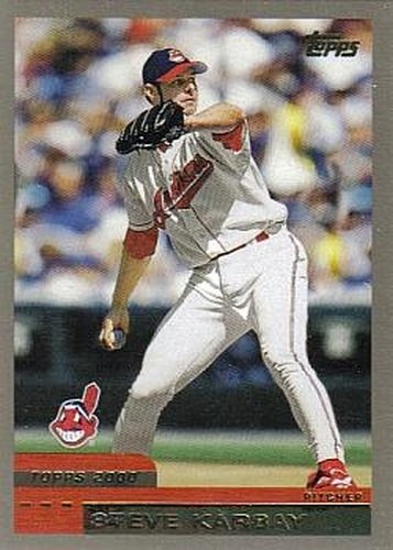 #361 Steve Karsay - Cleveland Indians - 2000 Topps Baseball