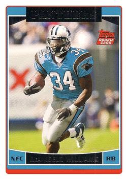 #361 DeAngelo Williams - Carolina Panthers - 2006 Topps Football