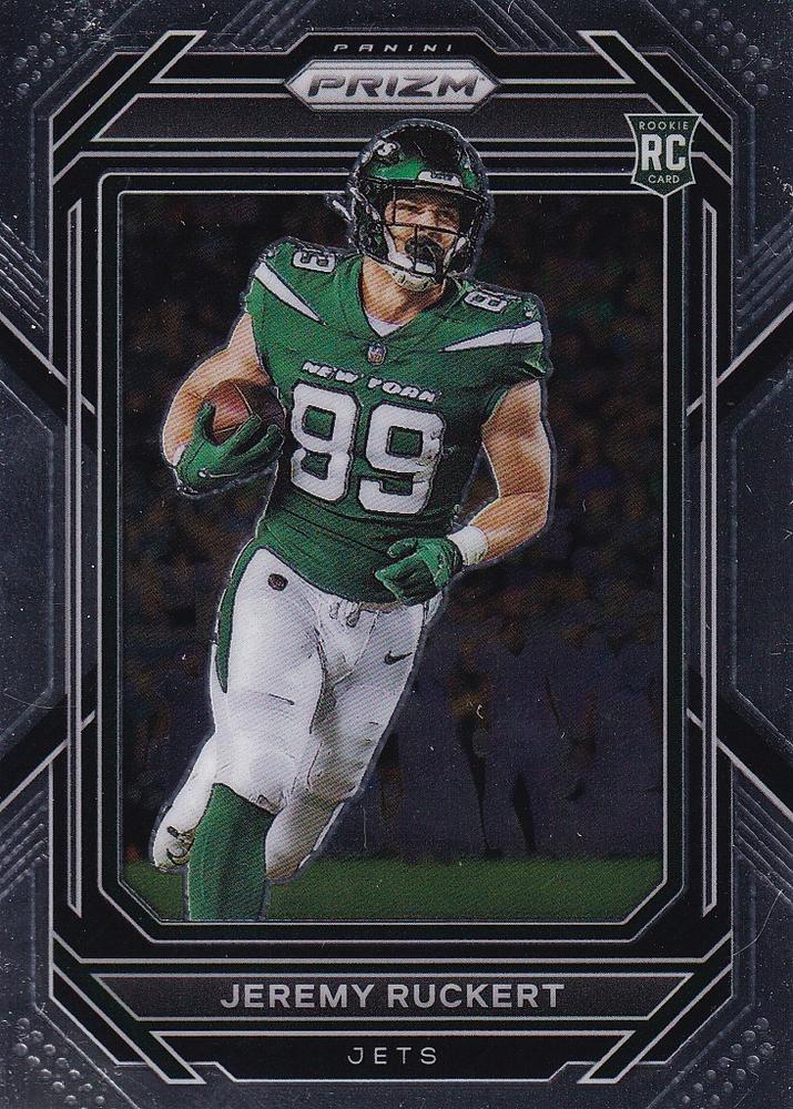#361 Jeremy Ruckert - New York Jets - 2022 Panini Prizm Football