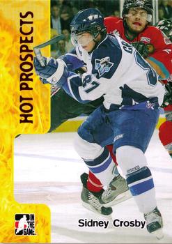 #361 Sidney Crosby - Rimouski Oceanic - 2005-06 In The Game Heroes and Prospects Hockey