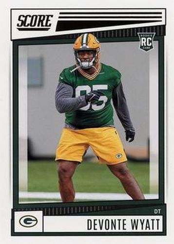 #361 Devonte Wyatt - Green Bay Packers - 2022 Score Football