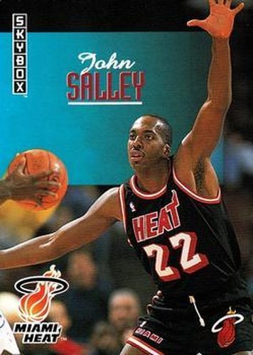 #361 John Salley - Miami Heat - 1992-93 SkyBox Basketball