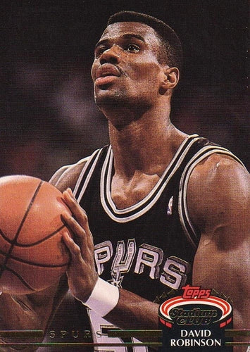 #361 David Robinson - San Antonio Spurs - 1992-93 Stadium Club Basketball