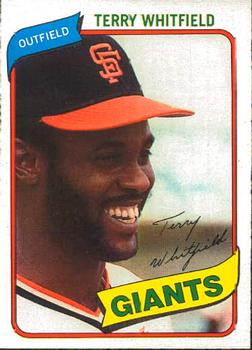 #361 Terry Whitfield - San Francisco Giants - 1980 O-Pee-Chee Baseball