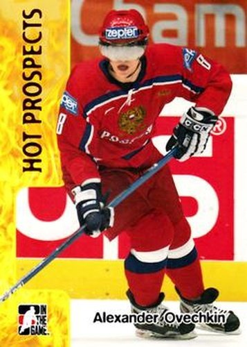 #362 Alexander Ovechkin - Russia - 2005-06 In The Game Heroes and Prospects Hockey
