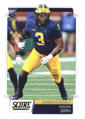 #362 Rashan Gary - Michigan Wolverines - 2019 Score Football