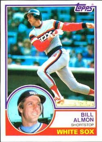 #362 Bill Almon - Chicago White Sox - 1983 Topps Baseball