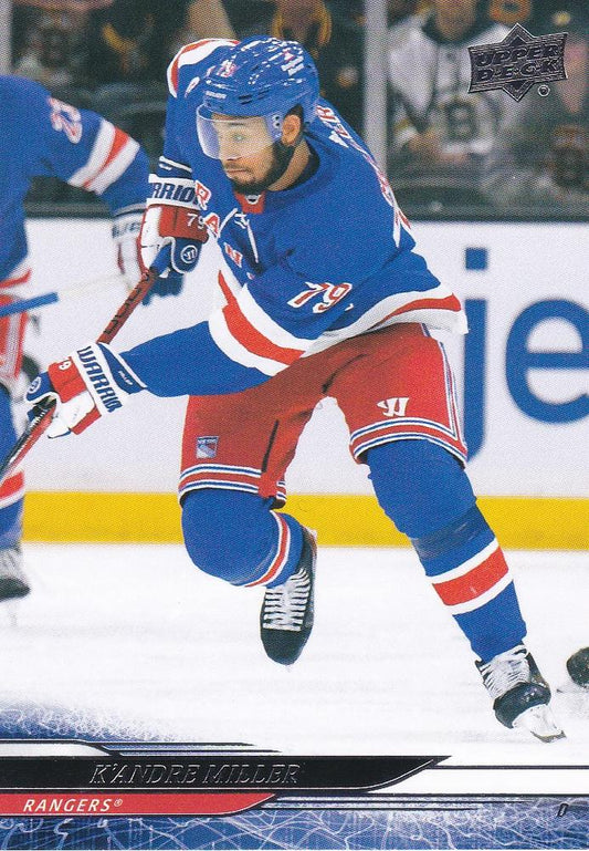 #362 K'Andre Miller - New York Rangers - 2024-25 Upper Deck Hockey