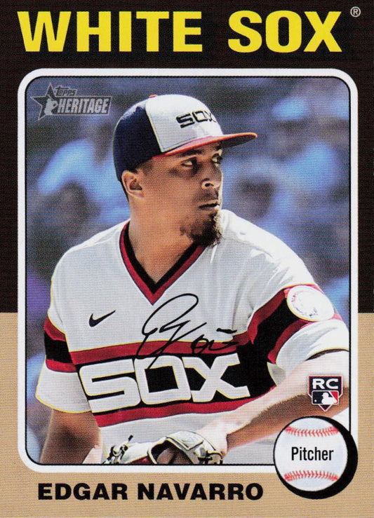 #362 Edgar Navarro - Chicago White Sox - 2024 Topps Heritage Baseball