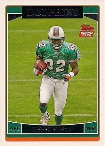 #362 Derek Hagan - Miami Dolphins - 2006 Topps Football