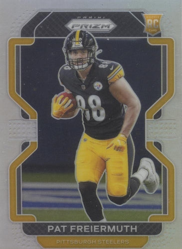 #362 Pat Freiermuth - Pittsburgh Steelers - 2021 Panini Prizm - Silver Football