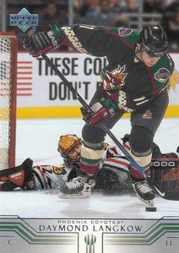 #362 Daymond Langkow - Phoenix Coyotes - 2001-02 Upper Deck Hockey