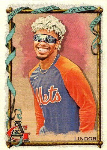 #362 Francisco Lindor - New York Mets - 2023 Topps Allen & Ginter Baseball