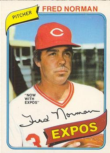 #362 Fred Norman - Montreal Expos - 1980 O-Pee-Chee Baseball