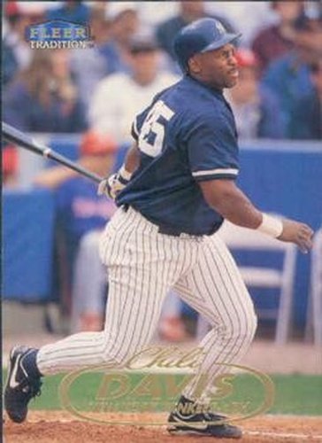 #363 Chili Davis - New York Yankees - 1998 Fleer Tradition Baseball