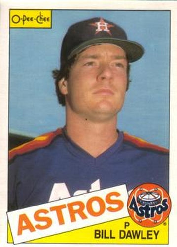 #363 Bill Dawley - Houston Astros - 1985 O-Pee-Chee Baseball